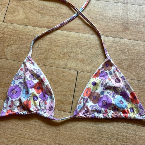 Frankie’s Mariposa Triangle Bikini Top - Picture 3 of 5